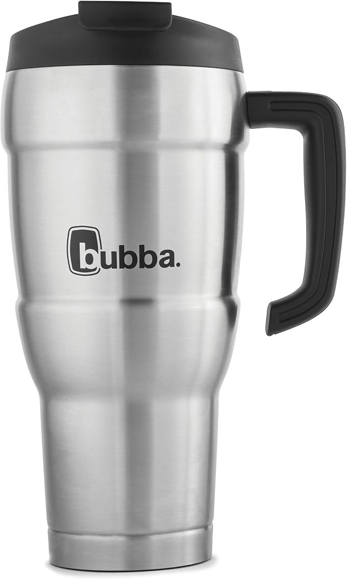 Bubba Hero XL, Vacuum-Insulated Stainless Steel Travel Mug, 30oz., Stainless Steel by bubbabrands
