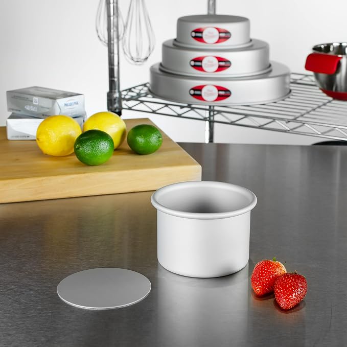 Fat Daddio's PCC-43 Anodized Aluminum Round Cheesecake Pan, 4 x 3 Inch - Image 4