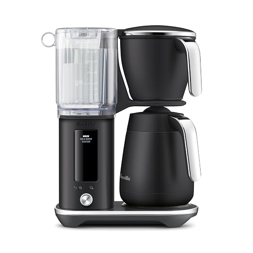 Breville BDC465BTR Luxe Brewer Thermal Carafe, Black Truffle | Brew hot coffee and cold brew with this drip coffee machine | Thermal carafe keeps coffee warm for up to 4 hours by Unknown