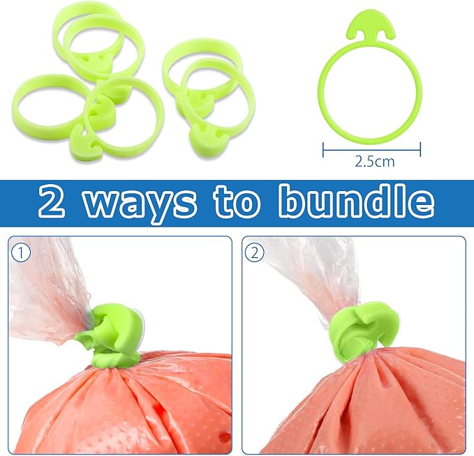 Patelai 122 Pcs Piping Bag Set with Disposable Tipless Piping Pastry Bags Ties Clips Awls Tool for Cakes Icing Scribe Cookie Decorating Supplies Christmas Halloween Decor(14 Inch,Green)