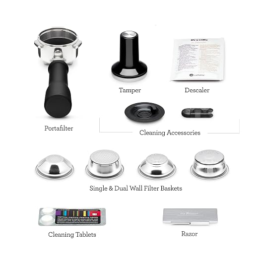 Breville BES500BSS Bambino Plus Espresso Machine, Brushed Stainless Steel | Make café-quality espresso, lattes and cappuccinos at home with this compact, semi-automatic coffee maker for home baristas - Image 10