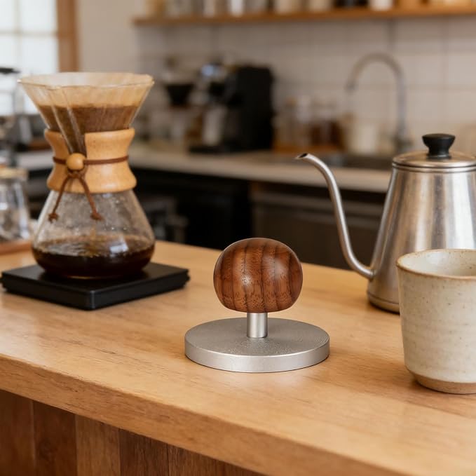 Versatiled Coffee Tamper Tool Comfortable Grip for Home Brewing and Coffee Shop Use Available in 51mm and 58mm Size Tamper - Image 6