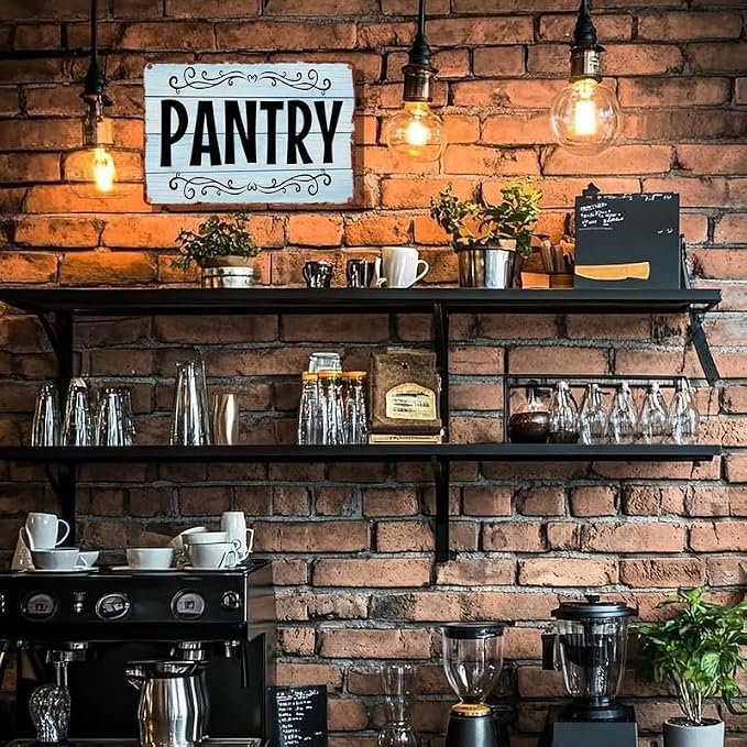 Vintage, Pantry Metal Sign, Aluminum, 12x8 Inch | Aluminum Material, Rust Resistant, UV Printed, For Home, Kitchen, Pantry, Wall Decoration - Image 6