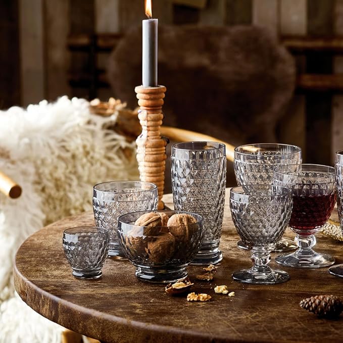 Villeroy & Boch Boston Coloured Long Drink Glass Smoke, 400 ml, Crystal Glass, Grey - Image 2