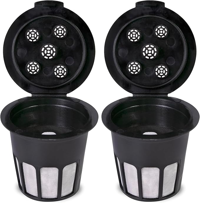 Perfect Pod Café Supreme – Reusable Coffee Filter Pod Compatible with Select Keurig coffee machines (See Compatibility Chart) (Pack of 2)