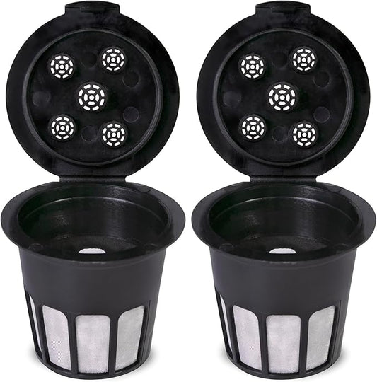 Perfect Pod Café Supreme – Reusable Coffee Filter Pod Compatible with Select Keurig coffee machines (See Compatibility Chart) (Pack of 2)