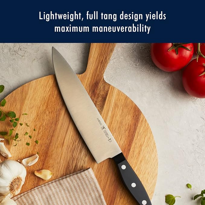 Henckels Statement 15-Pc Knife Block Set, Razor-Sharp, German Engineered | Informed by 100+ Years of Mastery. Dishwasher safe, Comfortable Grip Ideal for Everyday Cooking. High Quality Stainless Steel - Image 8