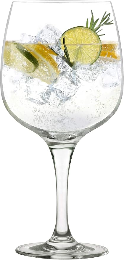 Stölzle_Lausitz Gin Tonic Set of Glasses 750 ml I Set of 6 Lead Free Crystal Cocktail Glasses I Large Balloon Glasses 6 Pieces Shatterproof I Highball Top & Dishwasher Safe by St%C3%B6lzle%C2%A0Lausitz