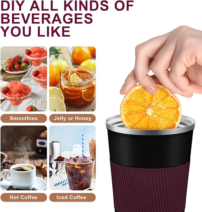 KETIEE Travel Mug 12oz, Insulated Coffee Mug with Leakproof Lid, Travel Coffee Mug Vacuum Stainless Steel Double Walled Reusable Coffee Cup for Hot and Iced Coffee Tea Water - Image 2