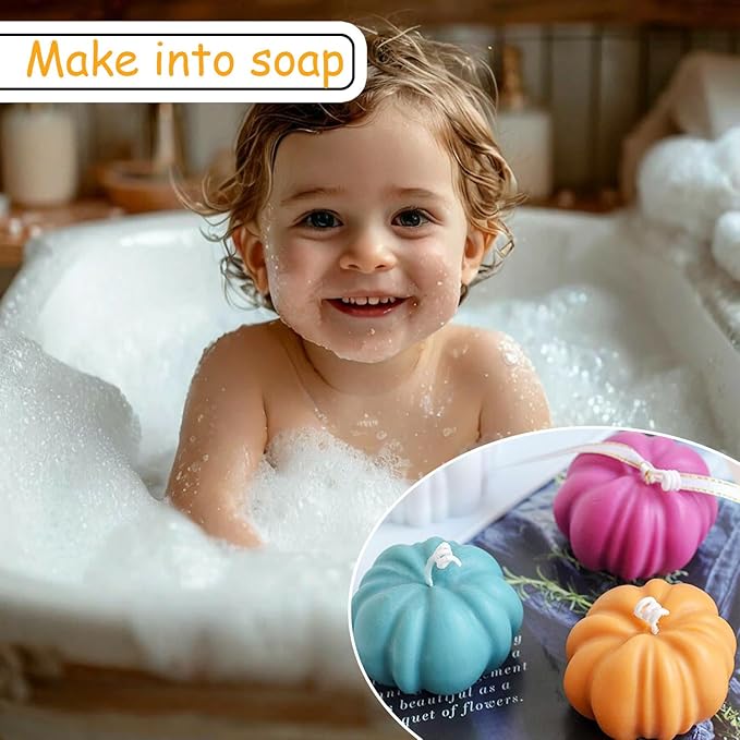 2 Pcs Fall Silicone Molds for Chocolate 3D Halloween Thanksgiving Candy Molds Fall Maple Leaf Pumpkin Squirrel Hazelnut Molds for Baking Making Chocolate Dessert Gummy Jelly Cupcake Topper Decoration