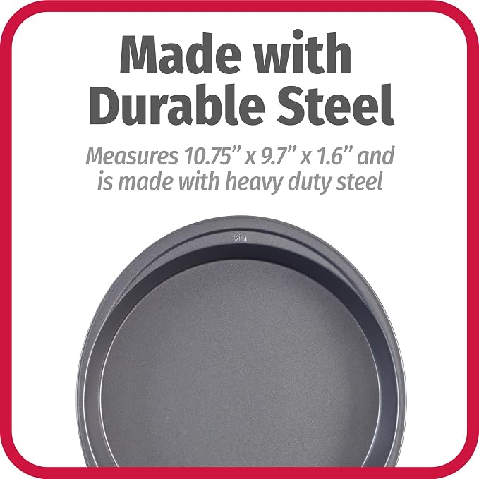 GoodCook 9-Inch Round Nonstick Cake Pan Set (2-Pack) – Heavy-Duty Carbon Steel Bakeware with Easy-Clean Non-Stick Coating – Oven & Dishwasher Safe Baking Pans for Layer Cakes, Cheesecakes, and More - Image 6