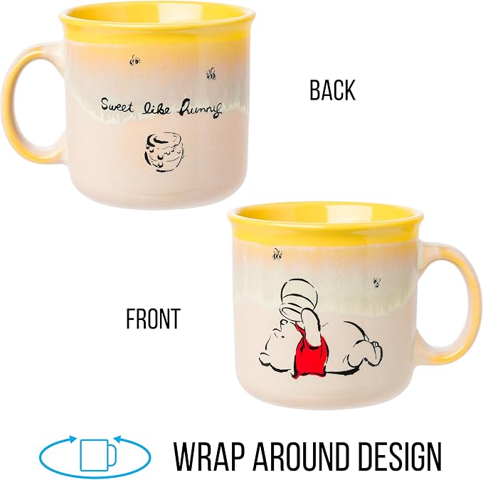 Silver Buffalo Disney Winnie the Pooh, Ceramic Camper Mug, 20oz | Cup, 0.59 Liters - Image 5