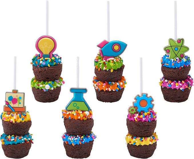 DecoPac Rainbow Party Fusion Mix Sprinkles, 26oz, Shaped Candy Sprinkles in Handheld Container, Magical Edible Decorations For Celebration Cakes, Cupcakes, Cookies and Donuts - Image 19
