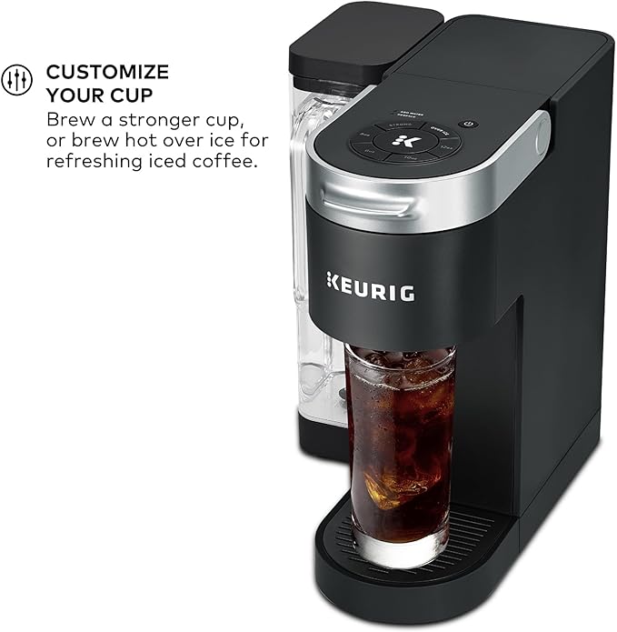 Keurig K-Supreme Single Serve K-Cup Pod Coffee Maker, MultiStream Technology, 4 Brew Sizes, 66oz Dual-Position Removable Reservoir, Black | MultiStream Technology, 4 Brew Sizes, Dual-Position Removable Reservoir - Image 4