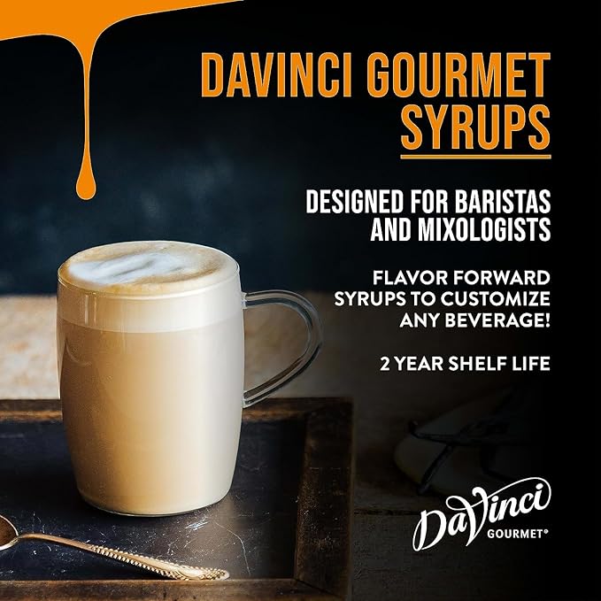 DaVinci Gourmet Classic Apple Syrup, 25.4 Fluid Ounce (Pack of 2)
