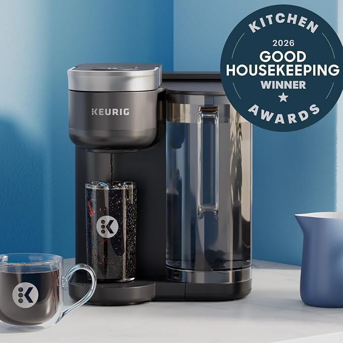 Keurig K-Brew+Chill Iced or Hot Single-Serve K-Cup Coffee Maker with MultiStream and QuickChill Technology, 70oz. Removable Reservoir - Image 2