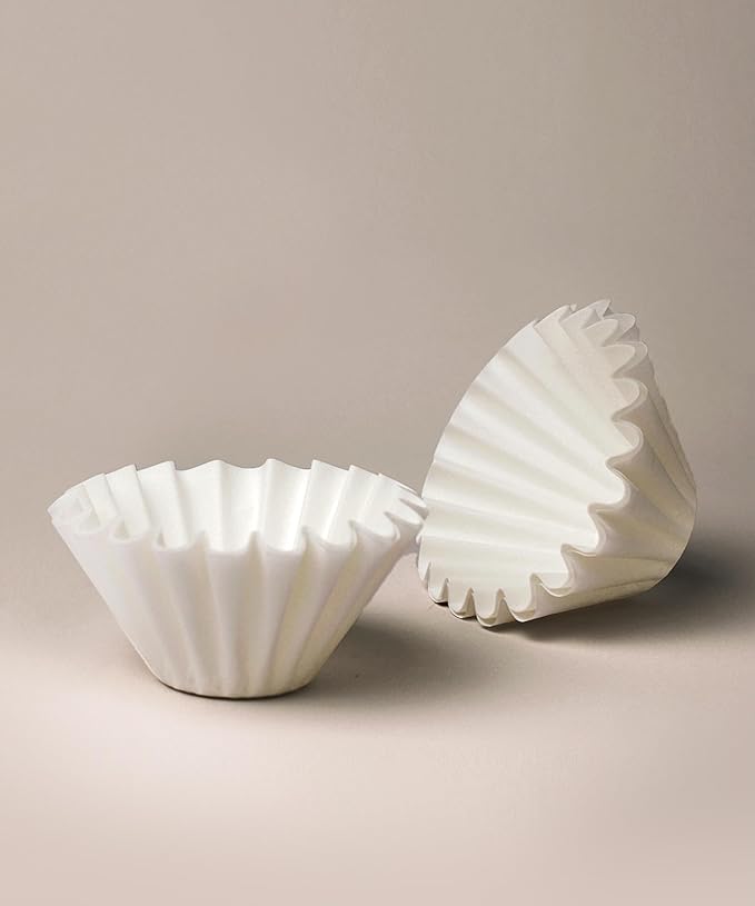 LSL Premium 50 Paper Basket Coffee Filters 2-4 Cup for Coffee Makers, Pour Over Coffee Filter
