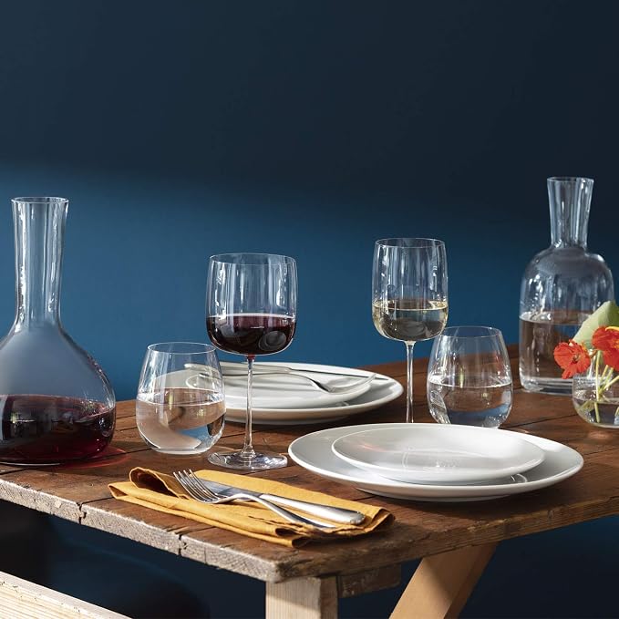 LSA International Borough Grand Cru Wine Glasses 22 oz, Set of 4, Luxury Elegant Crystalline Drinking Glassware - Image 2