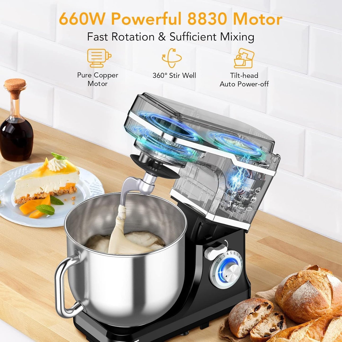 7.5QT 10-Speed Stand Mixer