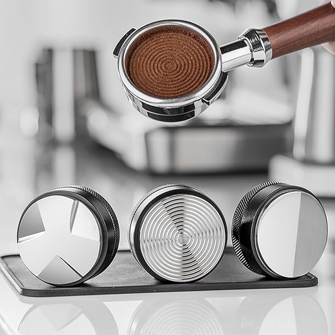 51mm Coffee Tamper Espresso Press, Coffee Leveler 51mm Household Coffee Distributor Coffee Tools for Women Men Birthday Gifts Idea