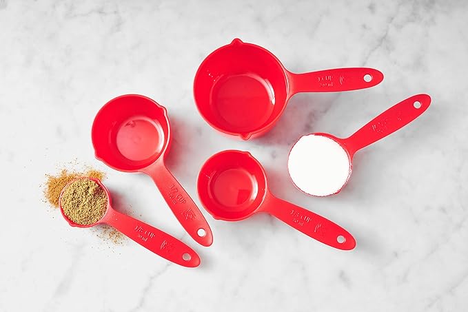 King Arthur Baking Company Lightweight Measuring Cups, BPA-Free, PFAS-Free, 5-Piece Set