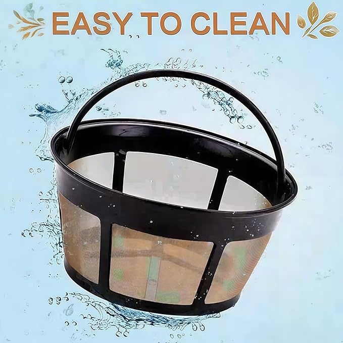 Reusable Coffee Filter, fits Mr. Coffee 10-12 Cup Coffee Maker Coffee Filters for Mr Coffee Filter Basket (1 PCS)