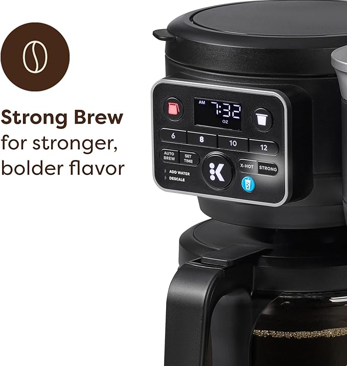 Keurig K-Duo Hot & Iced Single Serve & Carafe Coffee Maker, MultiStream Technology, 72oz Reservoir (Gen 2) | MultiStream Technology, Reservoir (Gen 2) - Image 5