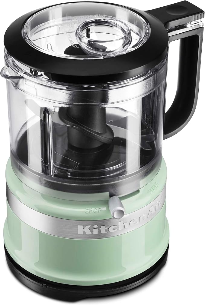 KitchenAid 3.5 Cup Food Chopper KFC3516PT, Pistachio | Dishwasher-safe Work Bowl, Stainless Steel Multi-Purpose Blade, 2 Speeds Plus Pulse, Easy Cord Wrap - Image 2
