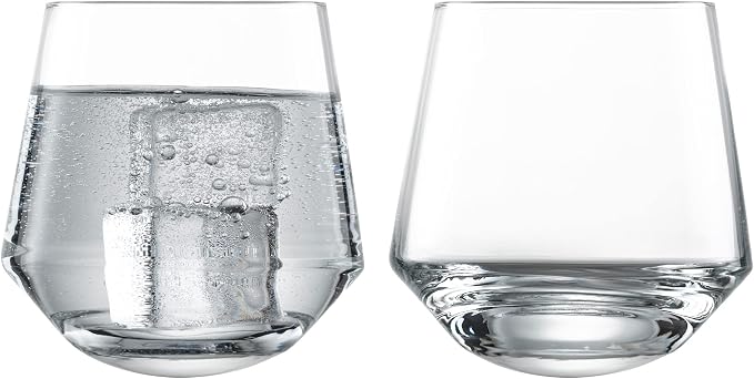 ZWIESEL GLAS Pure Dancing Tumbler (Set of 2), Dancing Cocktail Glasses, Dishwasher-Safe Tritan Crystal Glasses, Made in Germany (13 Ounce) by Unknown