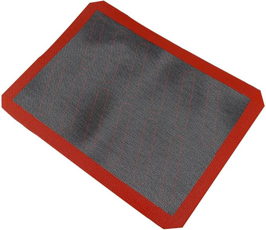 VICASKY Baking Mat Non-stick Pad Heat Resistant Silicone and Glass Fiber Oven Pad Bakeware Liner for Pastry and Bread Baking in Kitchen by Unknown