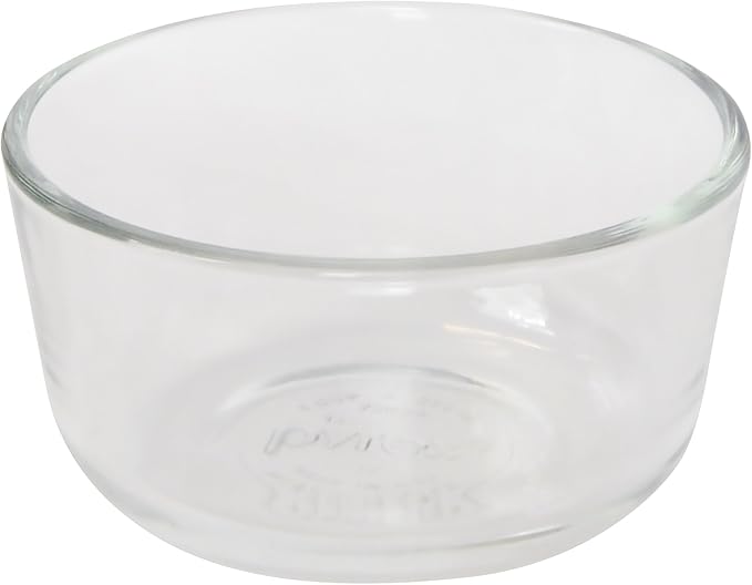 Pyrex 7202 1-Cup Glass Bowls With Cadet Blue Lids (4 Pack) - Made in USA | 7202-PC | Tempered Glass Construction | BPA-Free Plastic | Easy Clean Surface | Top-Rack Dishwasher Safe - Image 2