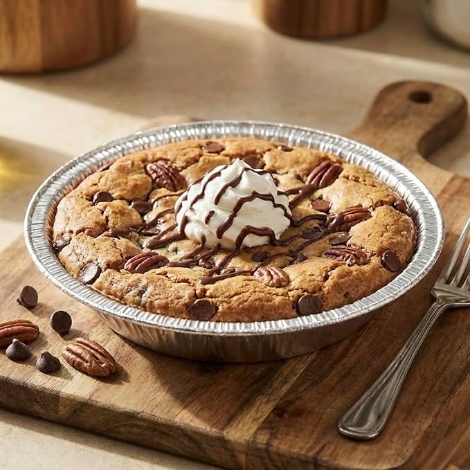 Aluminum Foil 6 inch Pie Pans, 100 Count | Disposable, Heavy Duty, Made in USA, For Baking Mini Pies, Quiche and Tarts - Image 6
