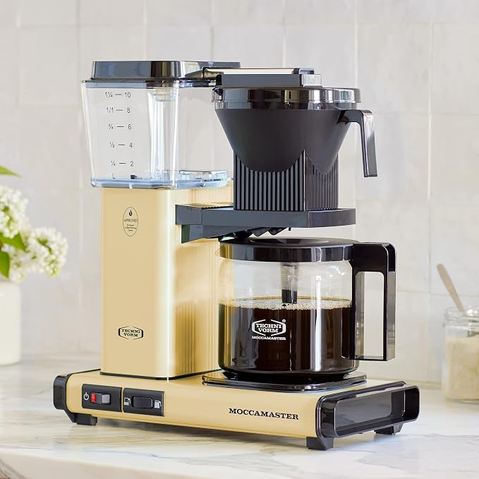 Technivorm Moccamaster 53927 KBGV 10-Cup Coffee Maker Butter Yellow, 40 Ounce, 1.25l - Image 9