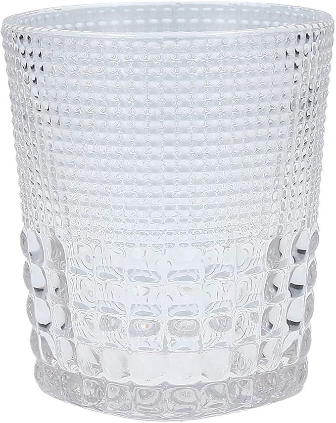 Fortessa Malcolm Double Old Fashioned Cocktail Glass 6 Pack, 11.5-Ounce, Clear by Unknown