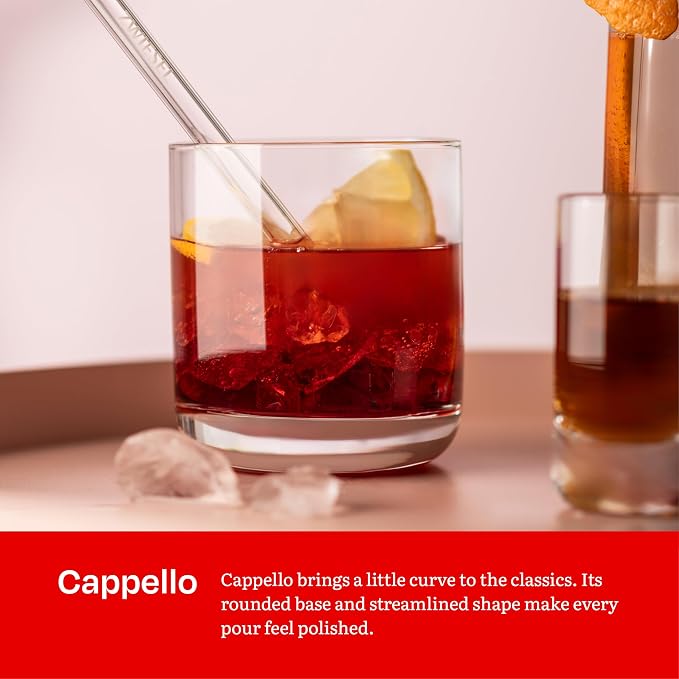 Eater x Zwiesel Fortessa Cappello Crystal Glass, 12.5 Ounce Iced Beverage (Set of 6), Clear - Image 5