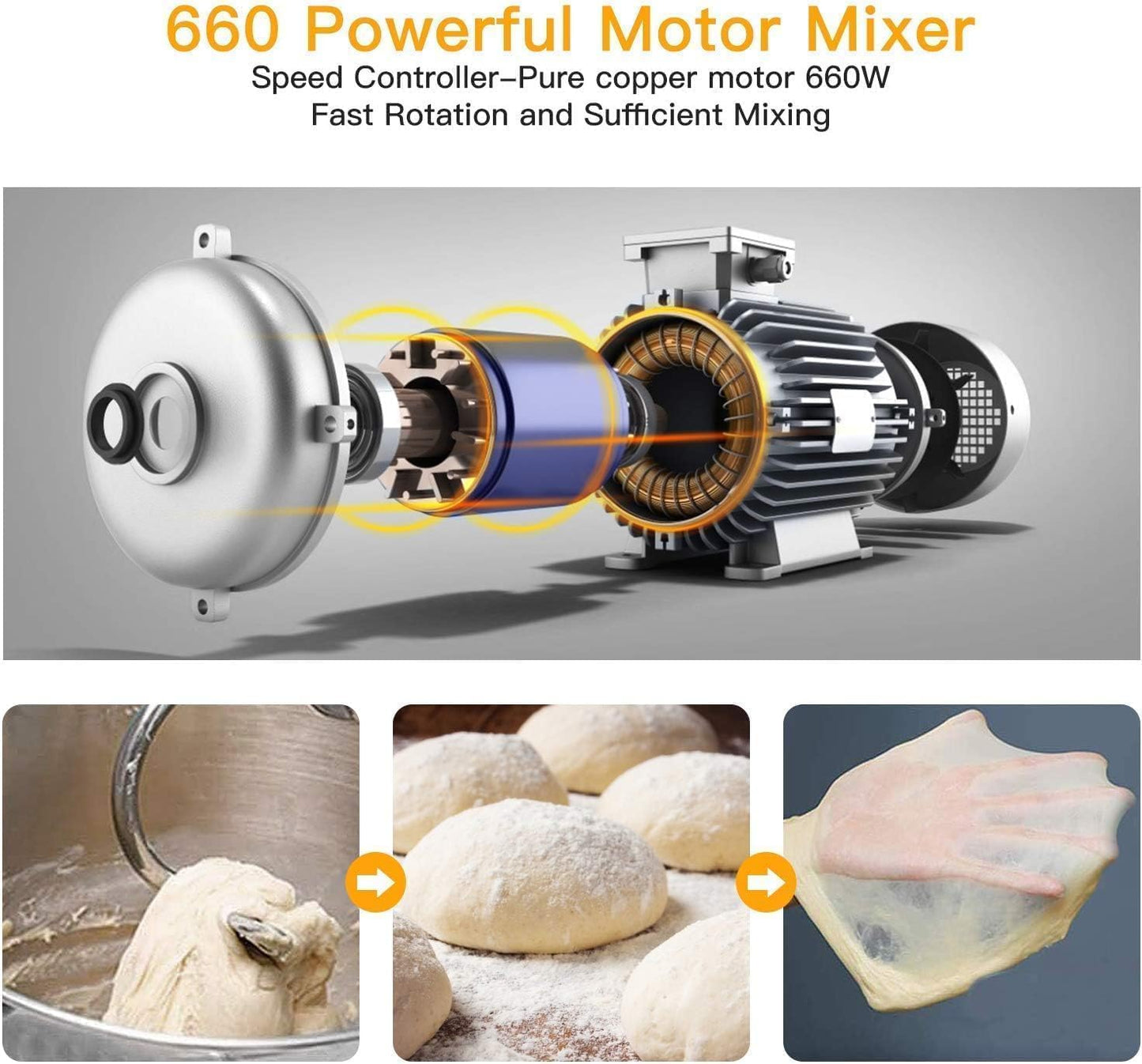 7.5QT 10-Speed Stand Mixer