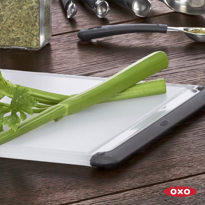 OXO Good Grips Plastic Utility Cutting Board - Image 9