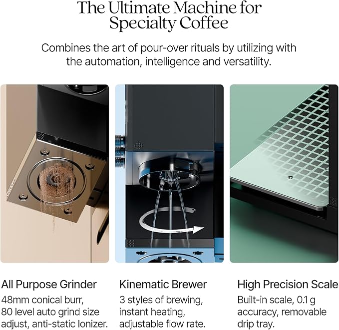 xBloom Studio Coffee Machine, Drip Coffee Maker, Grinder&Scale, AppControl - Image 3