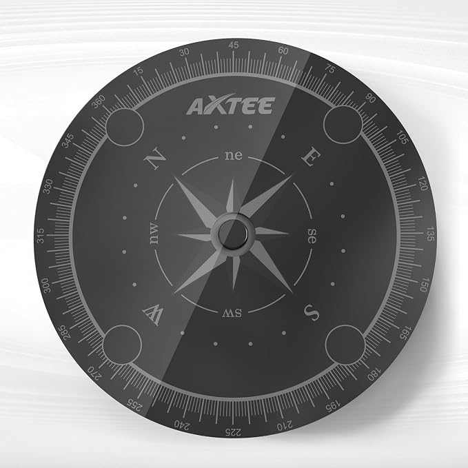 Lazy Susan Turntable Organizer for Cabinet Pantry Kitchen Countertop Computer Cupboard, 8 inch by AXTEE