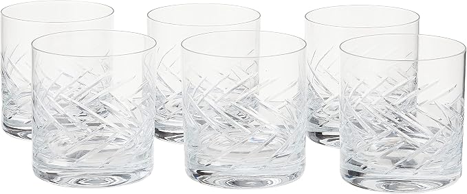Schott Zwiesel Tritan Crystal Glass Distil Barware Collection Arran Old Fashioned Cocktail Glasses (Set of 6), 13.5 oz, Clear - Image 2