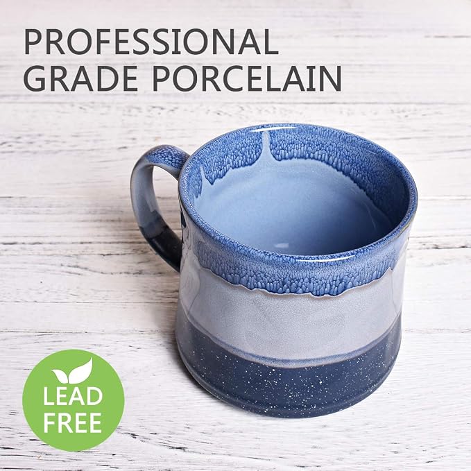 PCS 21 Oz Bosmarlin Large Stoneware Coffee Mug - Image 3