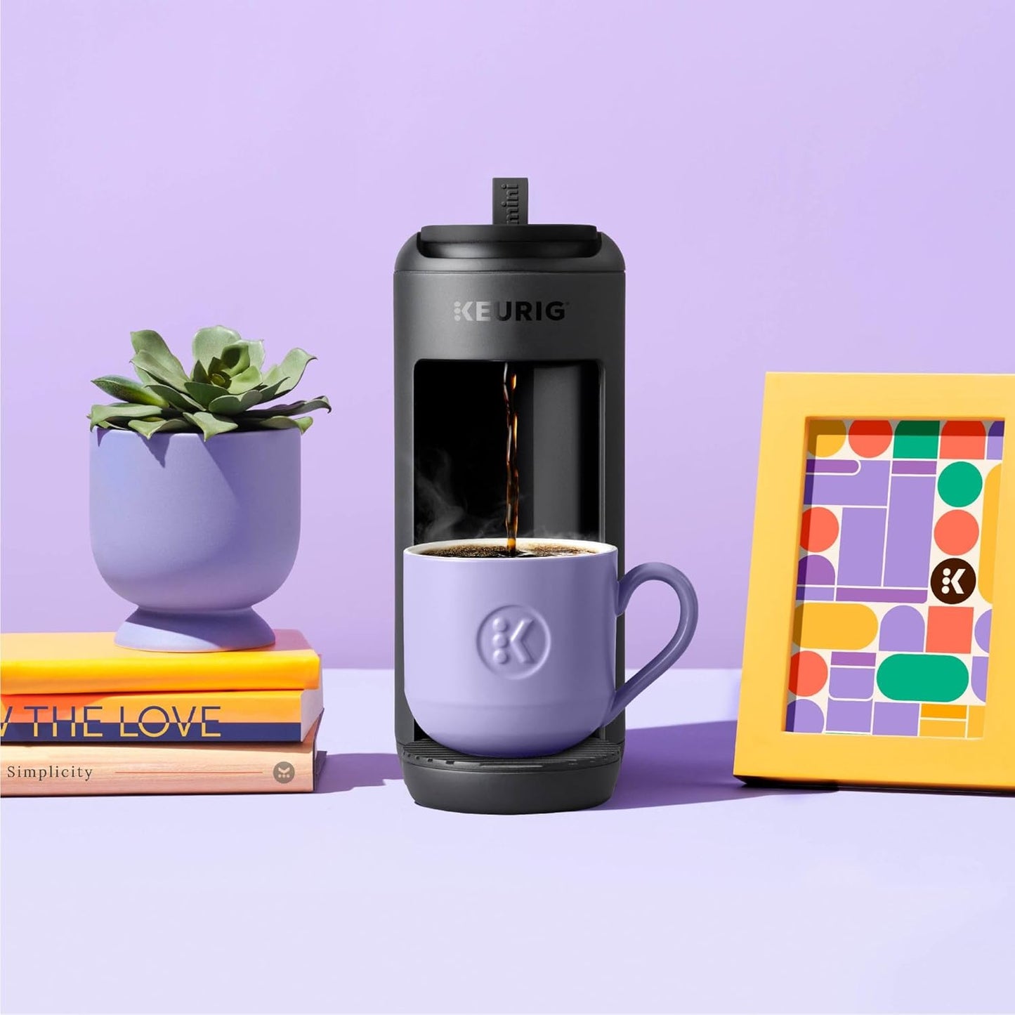Keurig K-Mini Mate Single Serve Coffee Maker – Compact 12oz Brewer for Small Spaces, Black