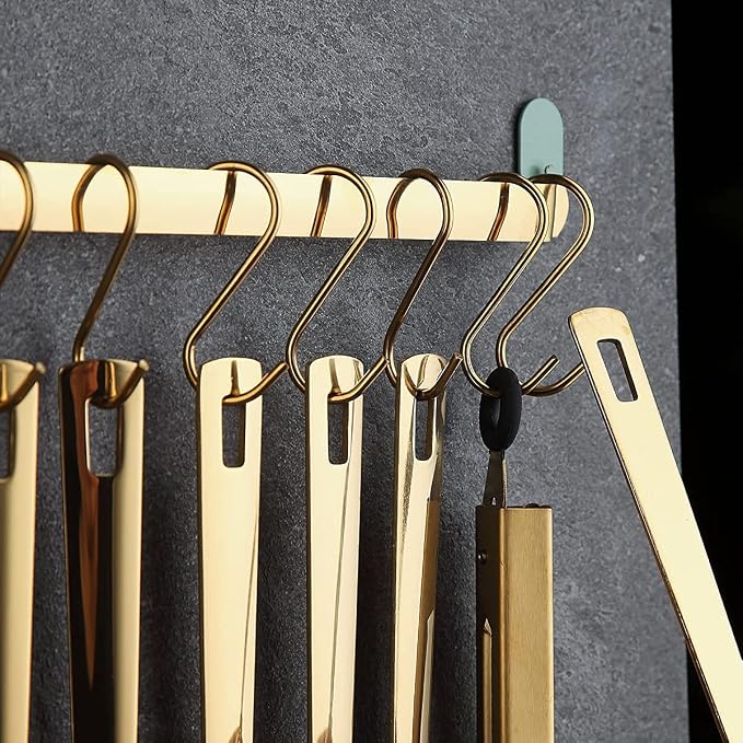 Gold Cooking Utensils Set, Kyraton Stainless Steel 37 Pieces Kitchen Utensils Set with Titanium Gold Plating, Kitchen Gadgets Tool Set with Utensils Racks Heat Resistant Dishwasher Safe - Image 8