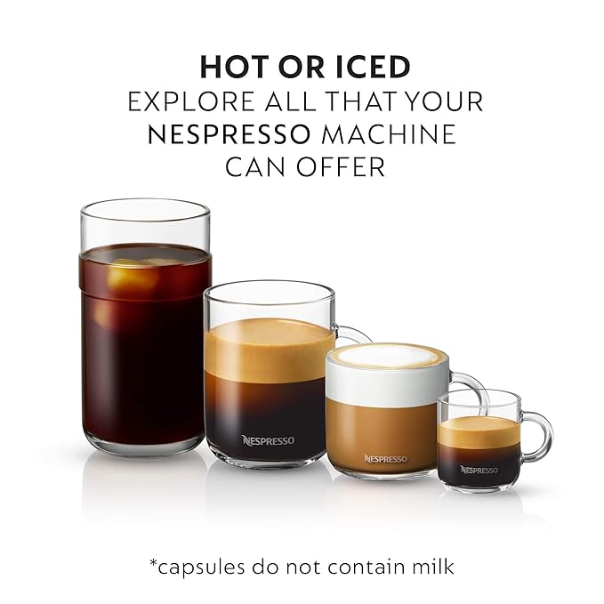 Nespresso Capsules Vertuo, Odacio, Medium Roast Coffee, 30-Count Coffee Pods, Brews 7.8oz.