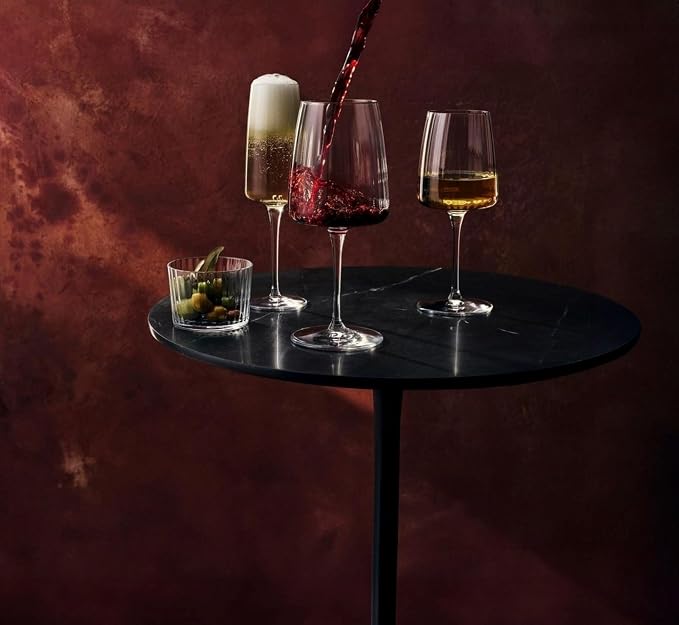 Bormioli Rocco Exclusiva Negroni Glasses, Set of 12-12 Oz. Ribbed Cocktail Tumblers Made in Italy with Star Crystal Glass & XLT Treatment - Stylish Everyday Drinkware, Dishwasher Safe - Image 6
