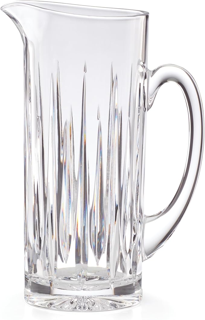 Reed And Barton Soho Clear Crystal, Tall Ball Pitcher by ReedBarton
