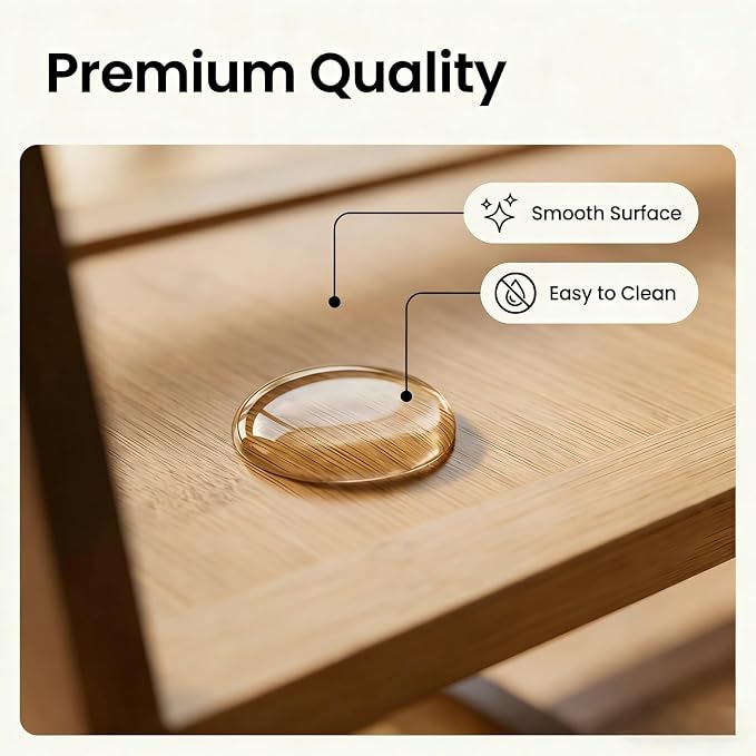 3 Tier Bamboo Matcha Station, coffee station organizer Shelf | for Kitchen Countertop, Tea Bar - Matcha Powder, Tools & Cup Organizer for Matcha Lovers, Home Baristas. - Image 6