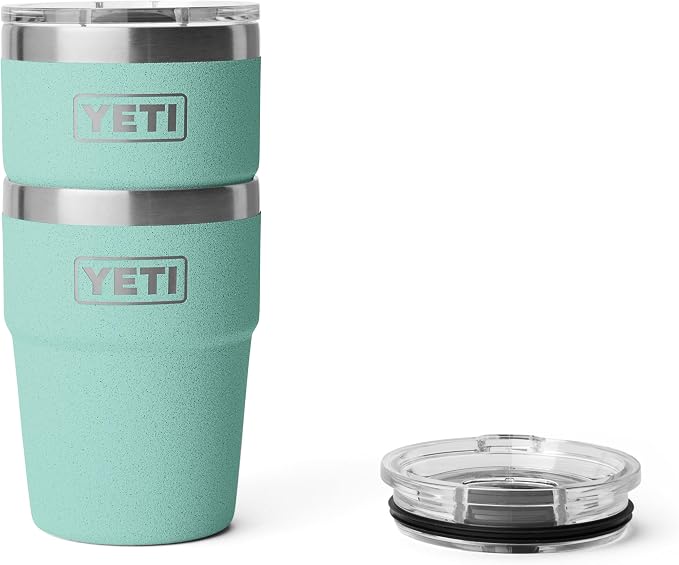 YETI Rambler 16 oz Stackable Tumbler, Vacuum Insulated, Stainless Steel with MagSlider Lid | Stackable - Image 6