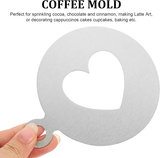 Coffee Stencils Latte Art Tools Coffee Stencils Latte Art He Pattern