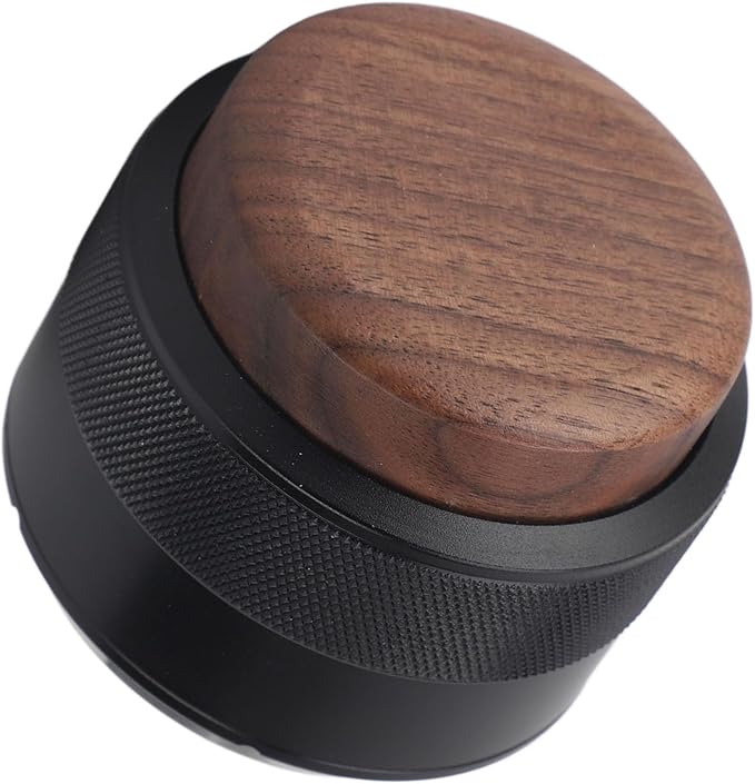 Coffee Distributor and Tamper, Dual Head Coffee Leveler Fits for Portafilter, Espresso Hand Tamper, Professional Adjustable Depth Espresso Hand Tamper(51mmblack)